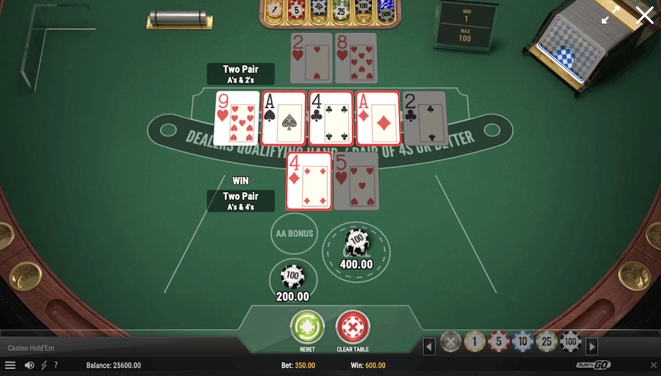 Casino Hold’em by Play’n GO - 4